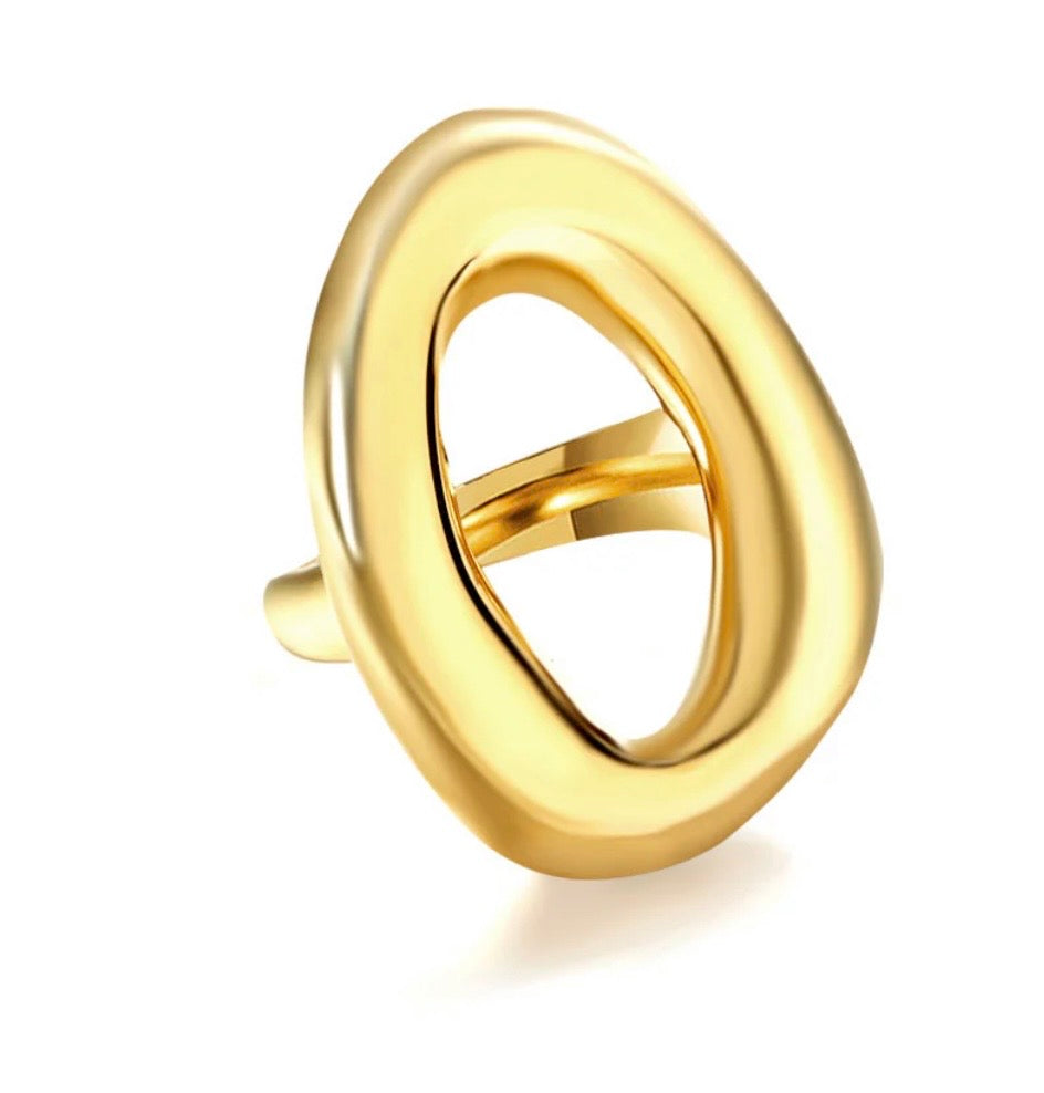 Sculptural Statement Ring